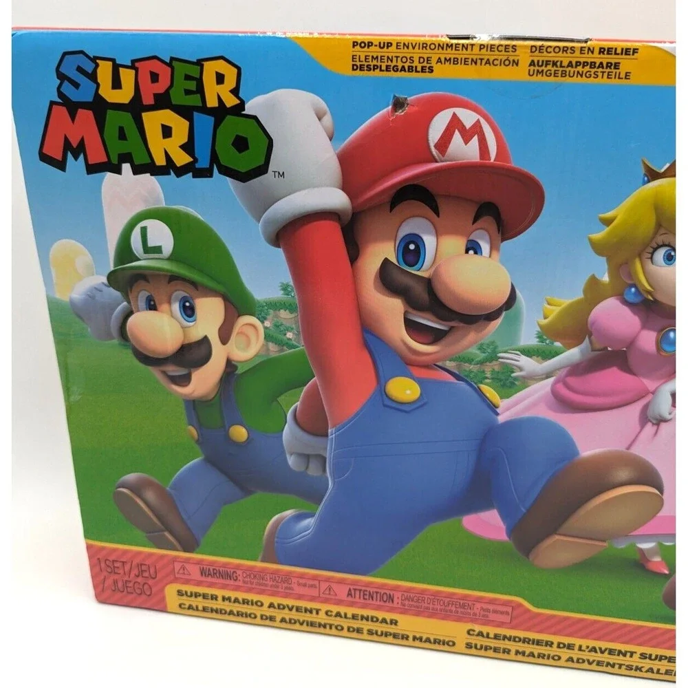 2023 Nintendo Super Mario Pop-Up Environment 24 Pieces Advent Calendar Christmas